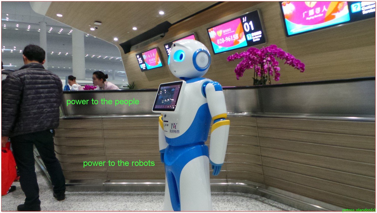 guang zhou airport 2019 robotcounter